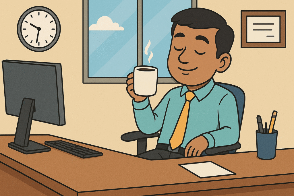 Stress-free-life-in-pharmaceutical-company